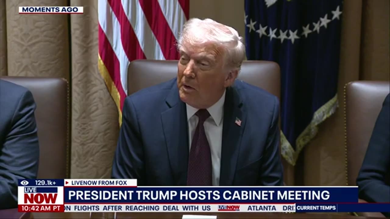 WATCH: President Trump holds cabinet meeting with Elon Musk