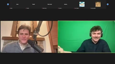 Richard Spencer and Nick Fuentes 2023 Zoom call