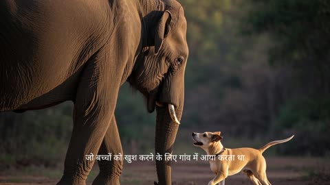हाथी और कुत्ते की कहानी