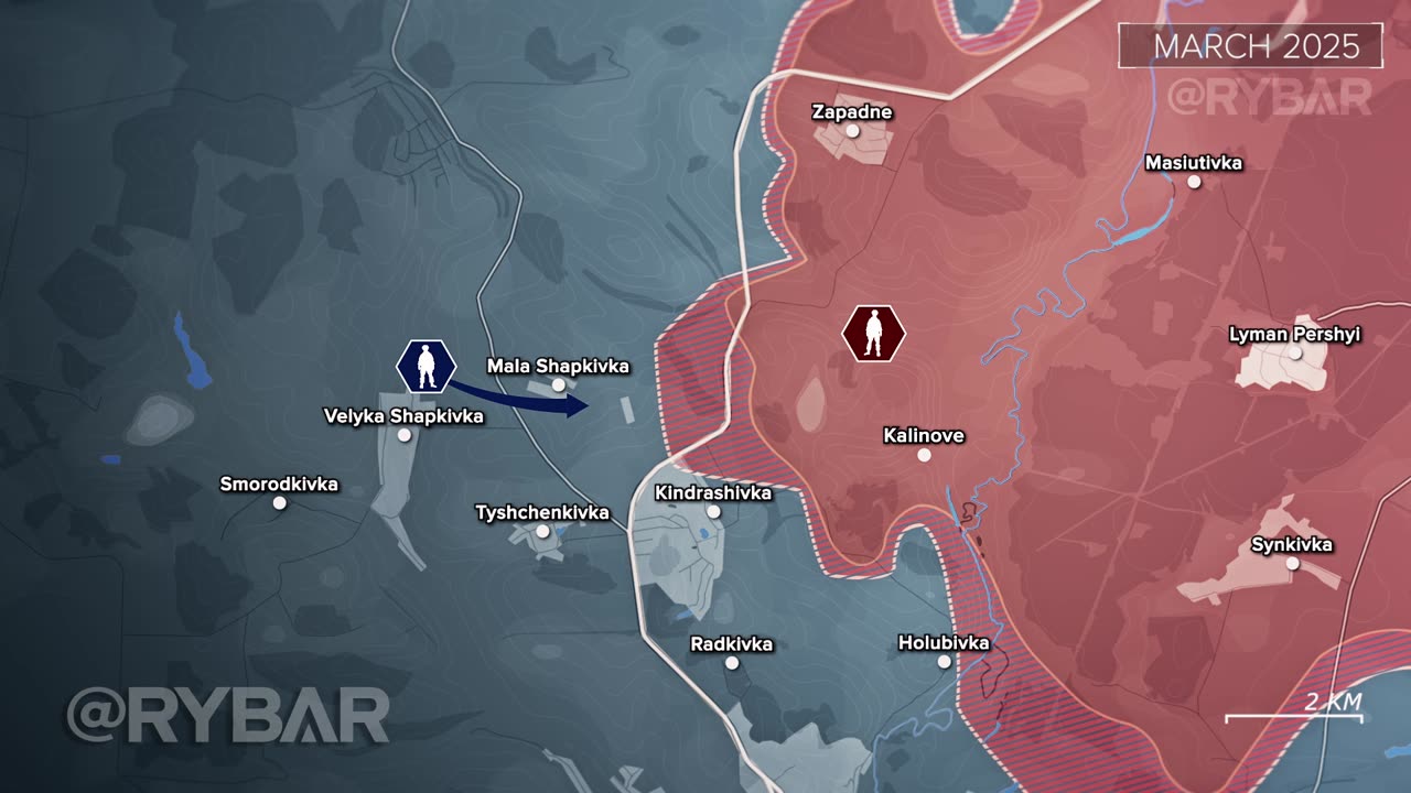 🇷🇺 🏹 🎣 Kupyansk Direction - Rybar's Analysis