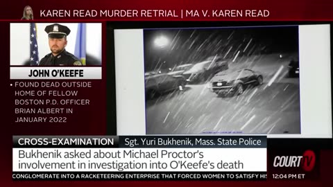 Surveillance Footage of Brian Higgins Karen Read Murder Retrial