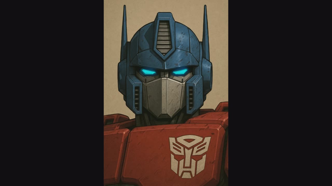 Optimus Prime Reads The Bible #ai #optimusprime #bible #transformers