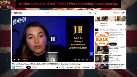 Muslim Calls to BAN GAY PEOPLE While Defending Cousin Marriage