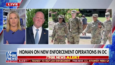 Tom Homan Flags Overlooked Detail About Trump's DC Takeover