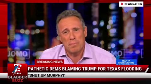 Pathetic Dems Blaming Trump For Texas Flooding
