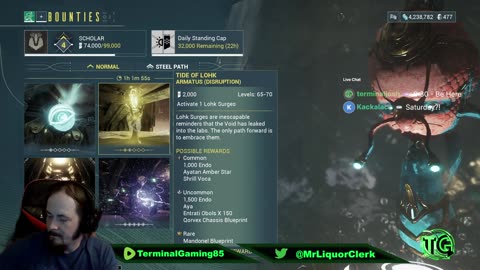 Terminal Gaming - Saturday Nights 4 Warframe !