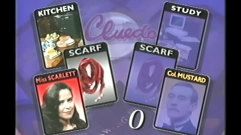 Cluedo (1991) S2E1 "A Deadly Deal"/Michael Jayston, Mollie Sugden, David McCallum