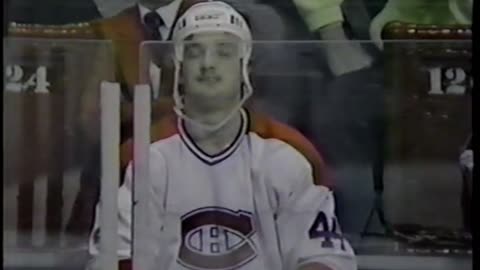 NHL 1986 PHILADELPHIA FLYERS AT MONTREAL CANADIENS