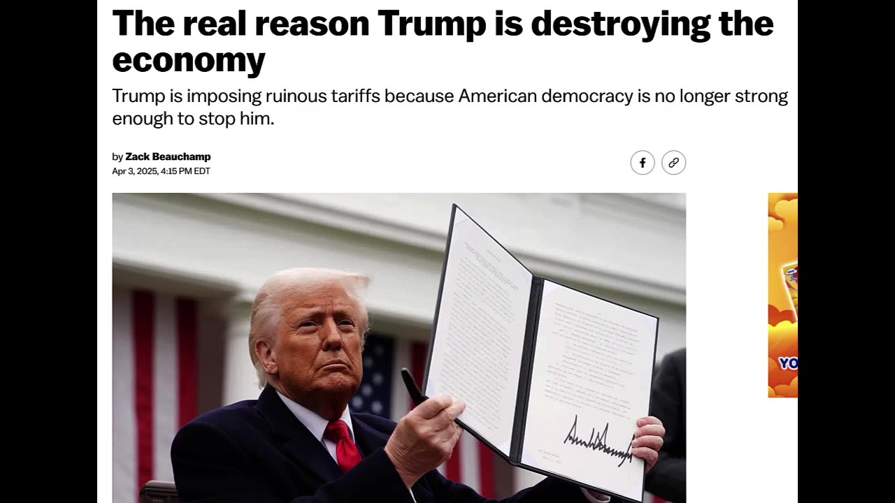 TRUMP'S TARIFFS,THIS IS THE REAL GREAT RESET IN DISGUISE