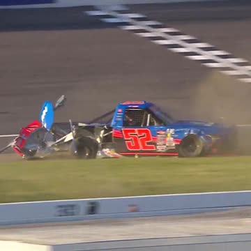 Things can go wrong fast at Rockingham💥 #NASCAR