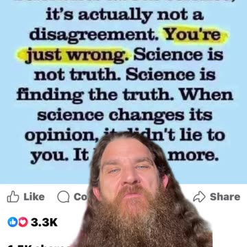 Science #TrustTheScience #Science #Experts #Lie