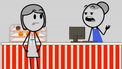 Manager Forces Worker to pay for Stolen Order #animation #shorts #viralvideo