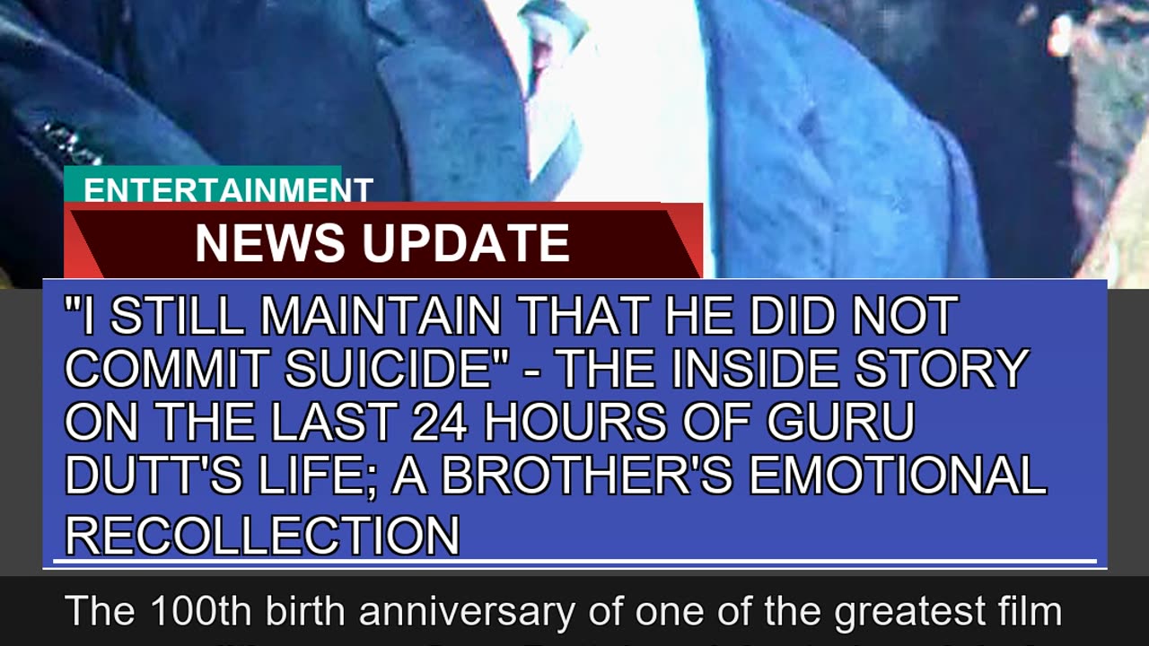 I Still Maintain That He Did Not Commit Suicide