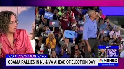 MSNBC: "When they see Barack Obama, people remember a time in America where there was unity."