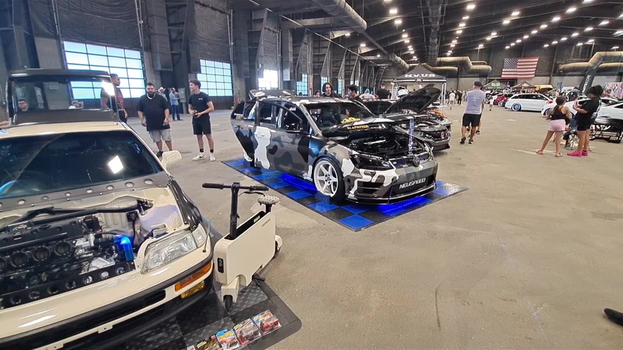 Hot Import Nights Car Show: Miata ,CRX, Civic, WRX