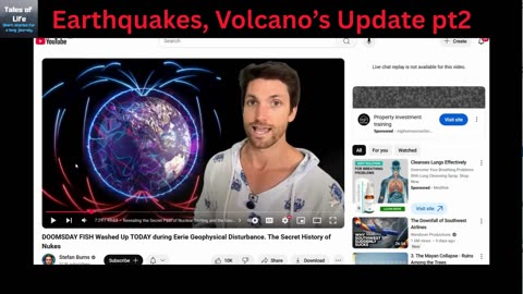 Earthquakes, Volcano’s Update pt2
