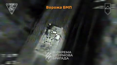 💥 Enemy tanks, infantry fighting vehicles and BREM destroyed by Third Assault Brigade!
