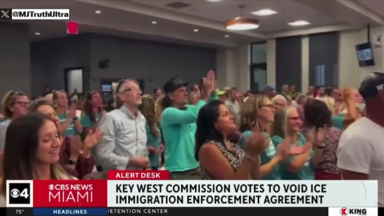 The Florida Key West commission has voted to end the city's partnership with ICE 🤦🏻♂️