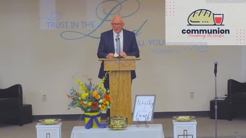 🍞🍷 The Sufficient Sacrifice | COMMUNION Service at a Baptist Church