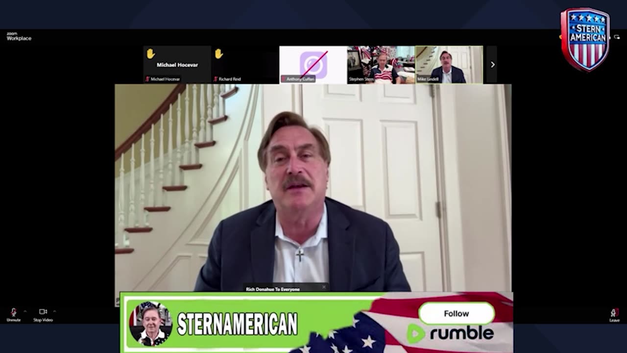 Mike Lindell Joins Steve Stern's Election Stream