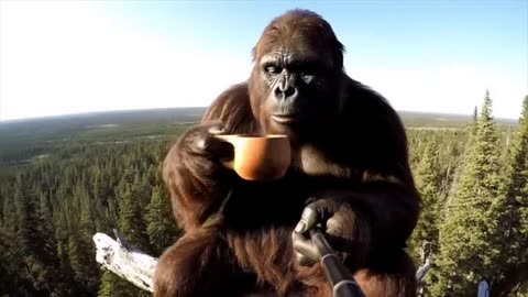 "Bigfoot VLOG – Forest Yoga Session 🧘‍♂️🌲"
