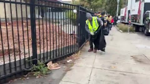 Antifa encampment gets clean up as soon as court allows NG