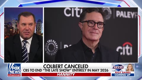 COLBERT OUT: Hannity, Concha React to CBS Ending The Late Show
