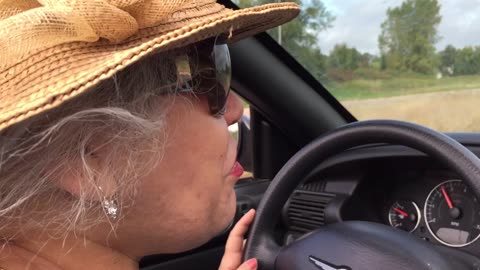 Sabrina Singing While Driving