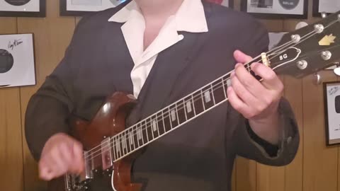 Trent Page playing ACDC.