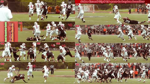 Prototype 387: Cortland's John Grassi 77yd TD pass to Layton Lassiter vs Buffalo State