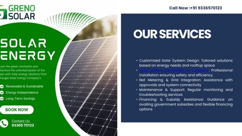 Powering the Future: Solar Installation Proposal for Greno Solar