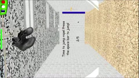 Baldi's Basics but it's tilted