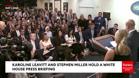 BREAKING NEWS: Karoline Leavitt Holds Press Briefing After Kamala Harris Bashes Trump In SF Speech