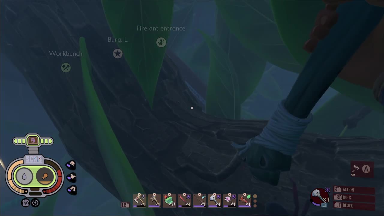 Playing more Grounded