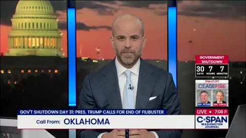 Lifelong Democrat C-SPAN Caller Who Voted For Harris Says Party 'Makes' Him 'Sick'