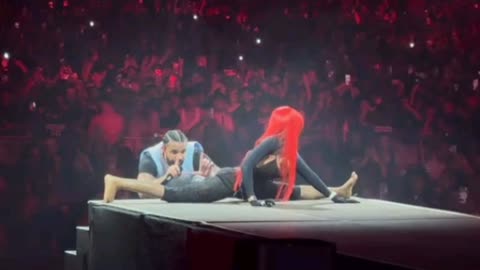 Sexyy Red and Drake, at wireless festival in London 2025