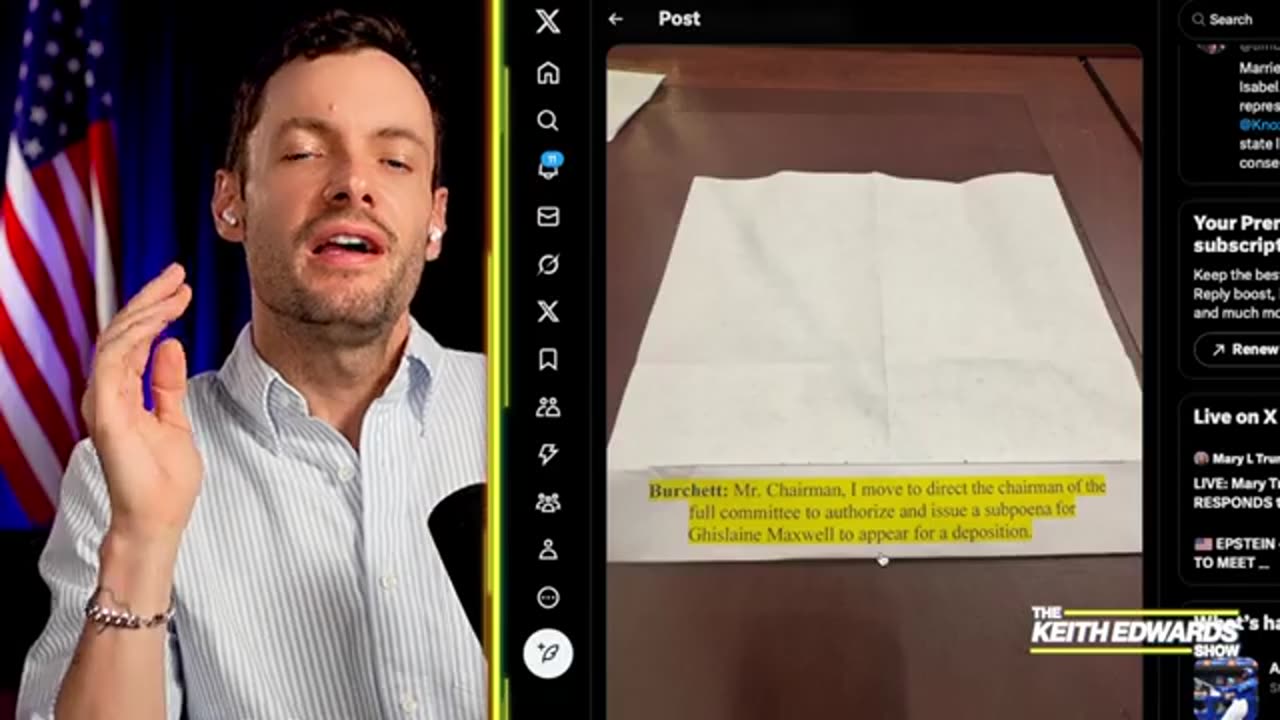 JD Vance LEAKS Epstein Files DURING DINNER