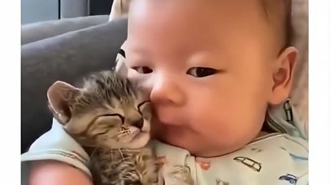 When the hug's too strong, but the love is real❤️