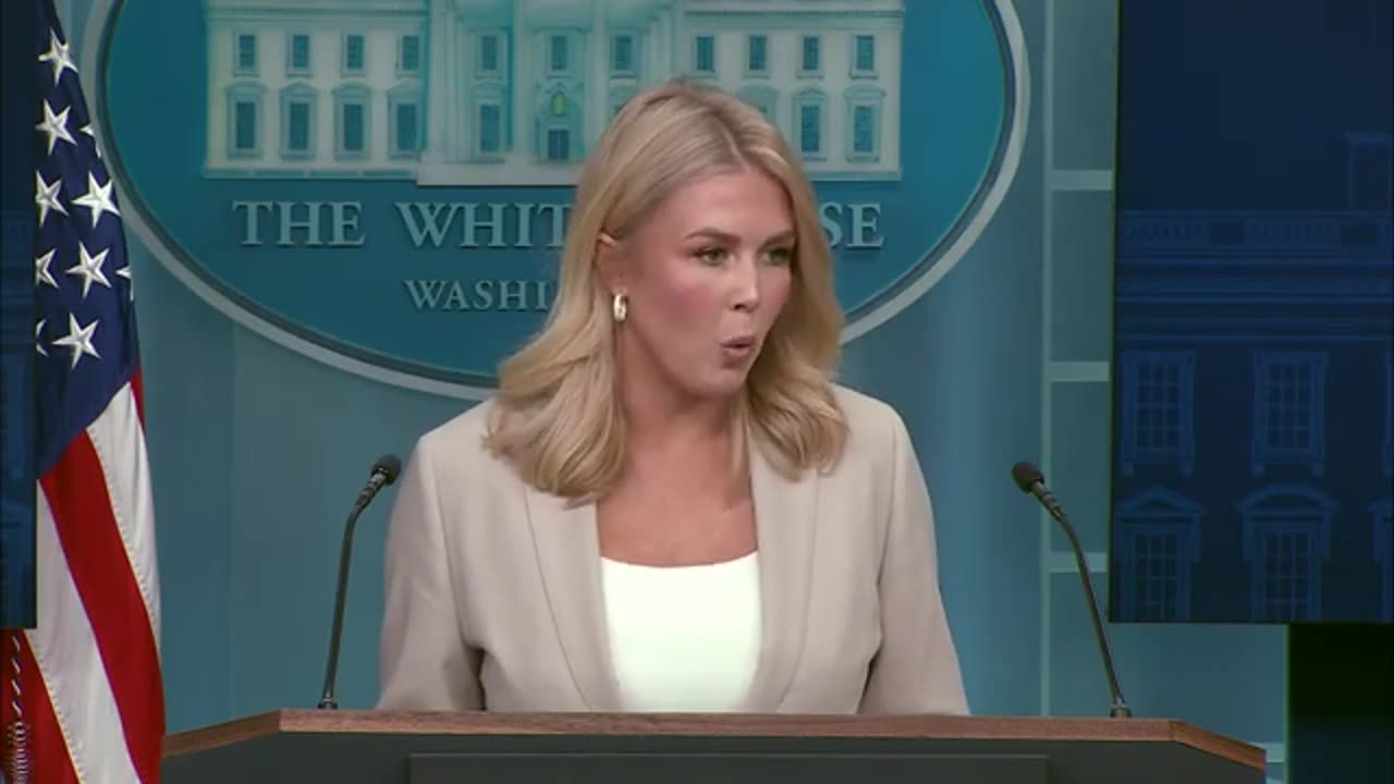 Apr. 1, 2025: White House Press Breifing With Secretary Karoline Leavitt