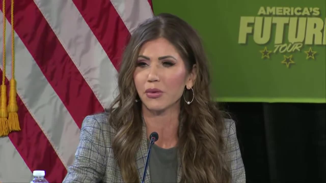 DHS secretary Kristi Noem on enhancing border security in Detroit, Michigan