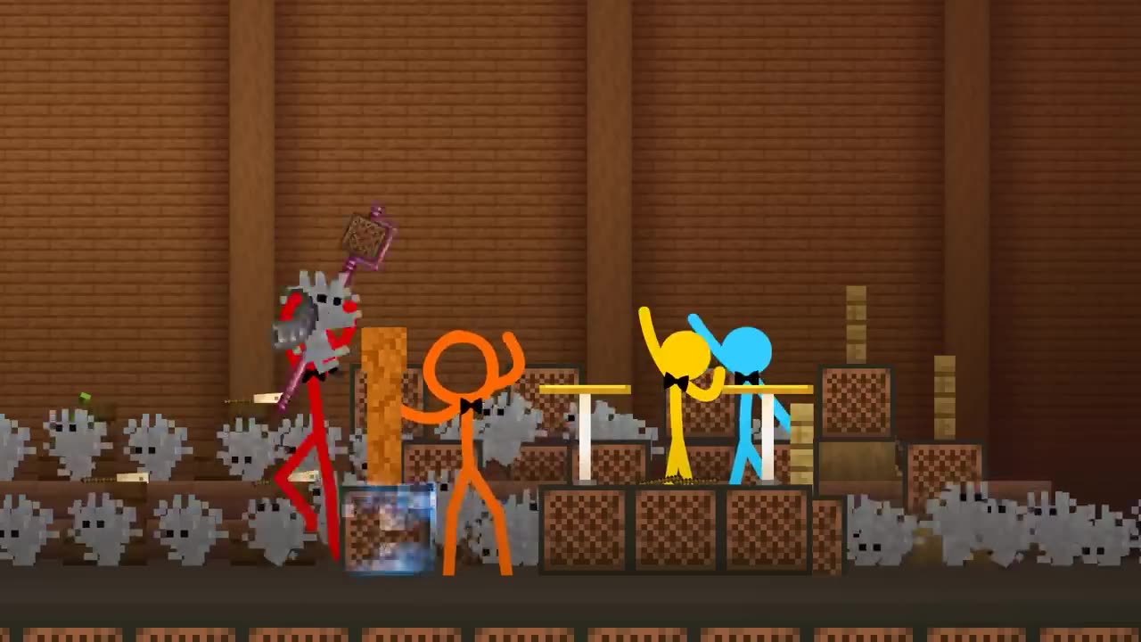 Note Block Concert - Animation vs. Minecraft Shorts