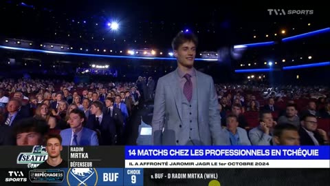Le Repêchage de la ligue Nationale de Hockey 2025 1 ere Ronde