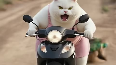 Cut cat