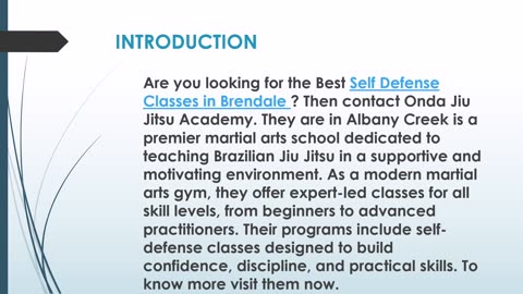 Best Self Defense Classes in Brendale