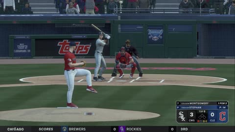 MLB The Show 38 2k25 Chicago White Sox At Cleveland Guardians