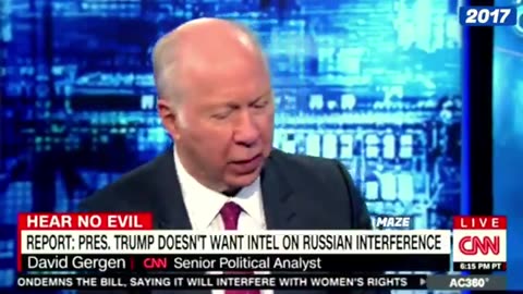 2017 Democrat fake news cnn washington post Russian election interference from comey brennan clapper