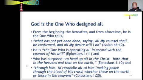 RE 406 The All-Sufficient Designer, Creator and Director is The GOD