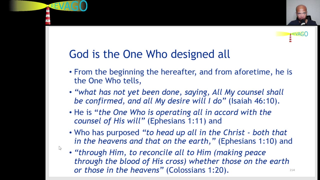 RE 406 The All-Sufficient Designer, Creator and Director is The GOD