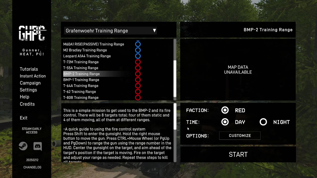 Gunner, Heat, Pc! Training BMP-2