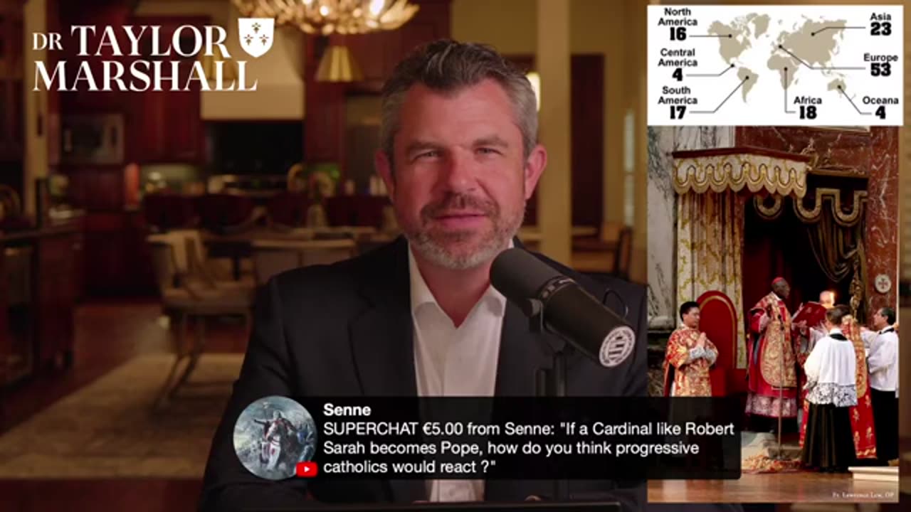 Dr Taylor Marshall - Apr 28, 2025 - Does the host (Eucharist) lose consecration from a lay person?